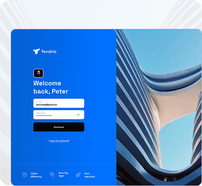 Tendrio UX/UI